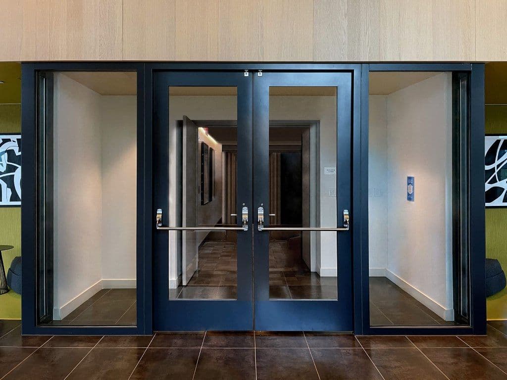 Fire proof doors