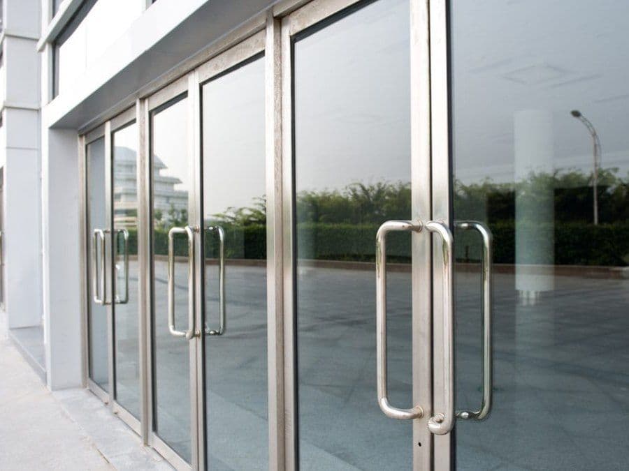 GLASS DOORS
