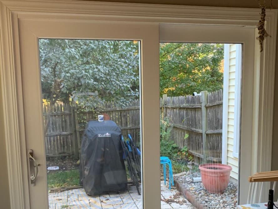 Sliding patio doors