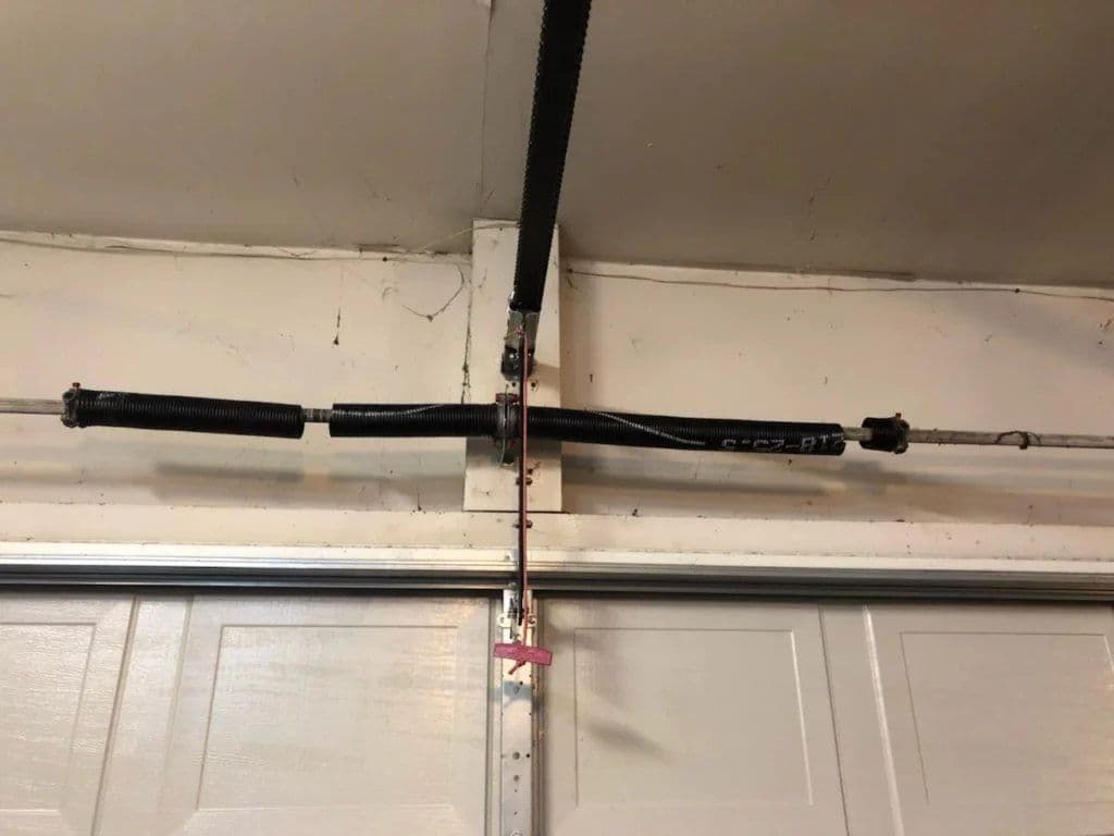 Broken spring replacement